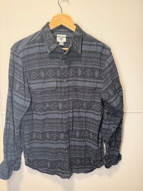 Old Navy Rustic Flannel Button-Up Shirt